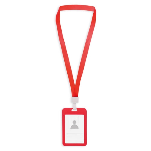 LANYARD CONTROL ROJO