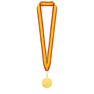 MEDALLA DE ORO "OLIMPIA" LANYARD ESPAÑA MEDALLA DE ORO "OLIMPIA" LANYARD ESPAÑA