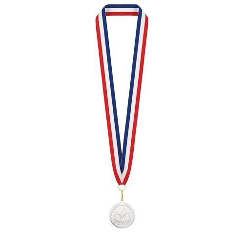 MEDALLA DE PLATA "OLIMPIA" LANYARD FRANCIA MEDALLA DE PLATA "OLIMPIA" LANYARD FRANCIA