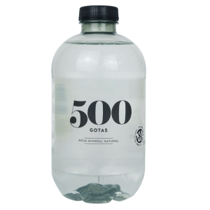 BOTELLA AGUA BARCELONA RPET 50CL - ETIQUETA PLÁSTICO TODO COLOR