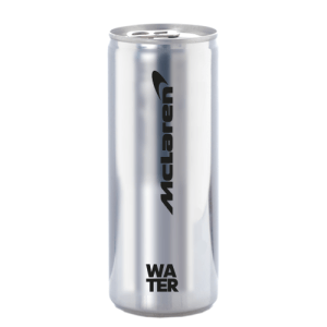 LATA AGUA 2% GAS DE ALUMINIO 25CL - IMPRESION DIRECTA 1 COLOR