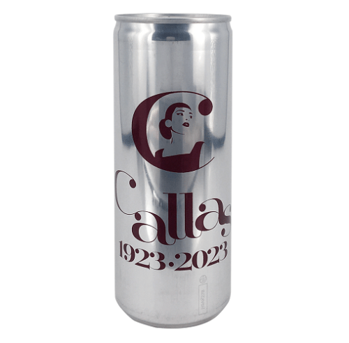 LATA AGUA 6% GAS DE ALUMINIO 25CL - IMPRESION DIRECTA 1 COLOR
