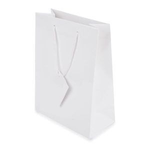 BOLSA REGALO PAPEL BLANCO "BLAKE"