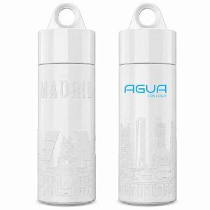 BOTELLA AGUA CITY MADRID 50CL - IMPRESIÓN DIRECTA 1 COLOR